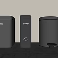 trash can 3d model