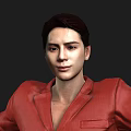 Wang Jiaer Dancing Bound Animation Star Realistic Funny Korean Little Fresh Meat Handsome