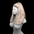 Modern Hairstyle 3d model
