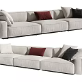 Modern Multiplayer Sofa 3d model