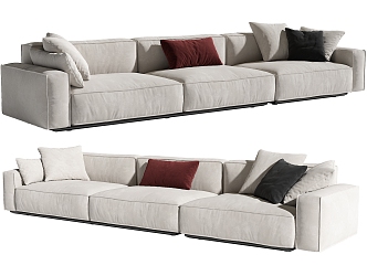 Modern Multiplayer Sofa 3d model