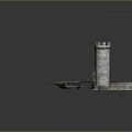 Monuments Sites Sites Sites Ruins Castle Fortress Ancient Castle Ancient Ruins Realistic 3d model
