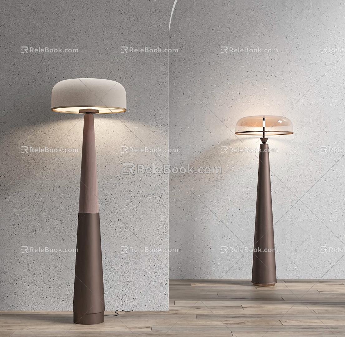 Quiet Ancient Floor Lamp 3d model