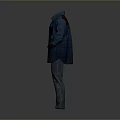 Man In Blue Shirt And Dark Pants Casual Stylish Outfit For Everyday Wear