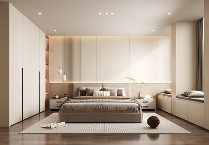 Simple Bedroom 3d model