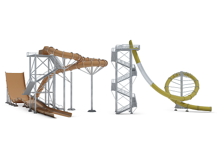 Amusement Equipment 3d model