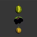Vibrant Assorted Fresh Fruits Collection With Whole And Sliced Varieties On Dark Background