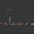 Rusted Metal Weapon Set Including Handcuffs Leg Irons Chains And Keys