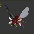 Alien Insects Sci-Fi Insects Magic Insects Strange Insects Fantasy Insects Insect Characters Game Characters 3d model