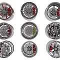 Premium Industrial Automotive Wheels With Diverse Designs And Sturdy Metal Construction