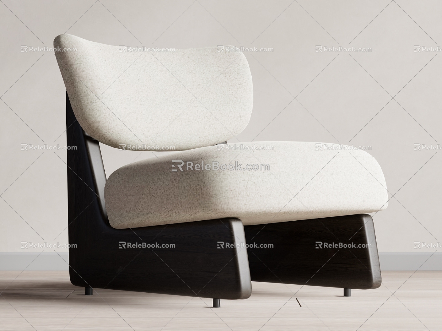 Quiet Wind Leisure Chair 3d model