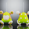 modern toy plush toy 3d model