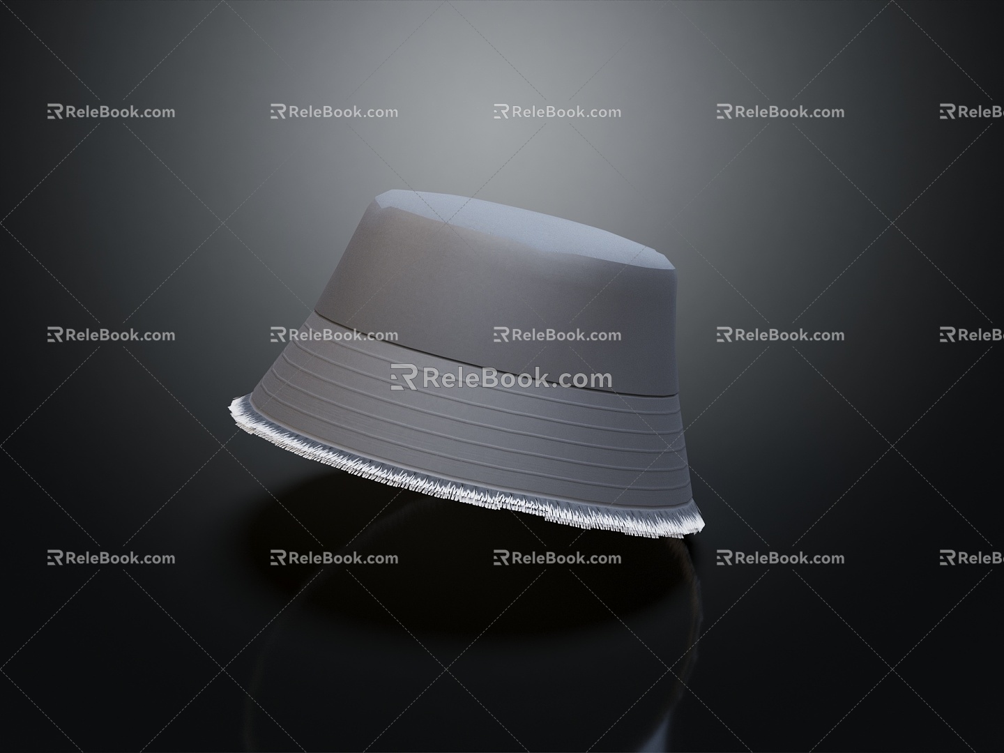 Modern Hat Women's Hat Fashion Hat 3d model