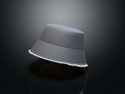 Modern Hat Women's Hat Fashion Hat 3d model