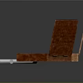 Modern cigar cigarette filter cigarette 3d model