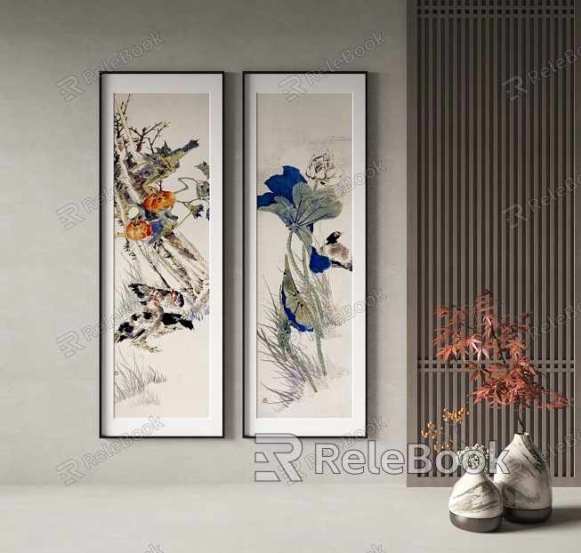 New Chinese Decorative Painting model