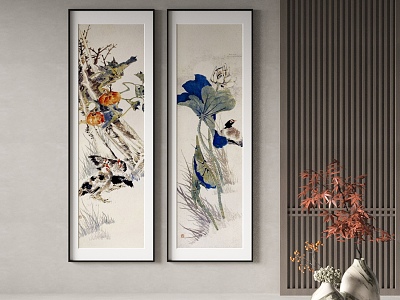 New Chinese Decorative Painting model