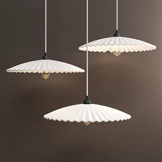 Chandelier Industrial Chandelier Pleated Chandelier Pleated Chandelier House Chandelier Modeling Chandelier Restaurant Chandelier 3d model
