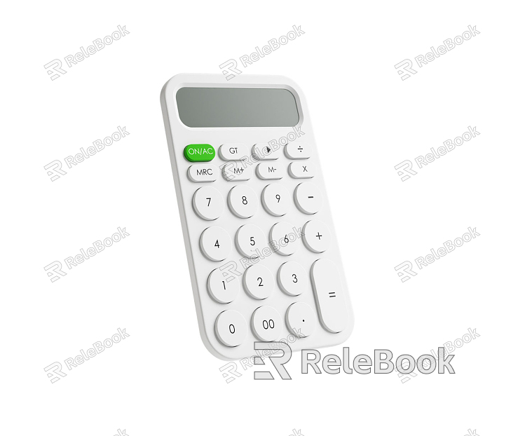 Modern Calculator model