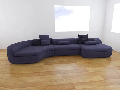 Light Luxury Sofa Combination 3d model