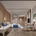 Hotel Rooms 3d model