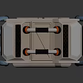 Modern Box Science Fiction Box Science Fiction Box 3d model