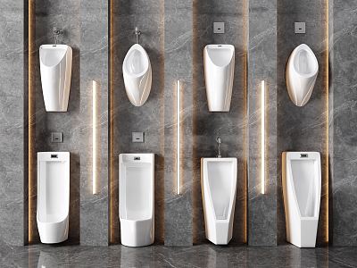 Modern urinal model