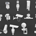 Surveillance Cameras With Various Styles Including Dome Bullet And Wall Mount Designs