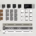 Modern Switch Socket 3d model