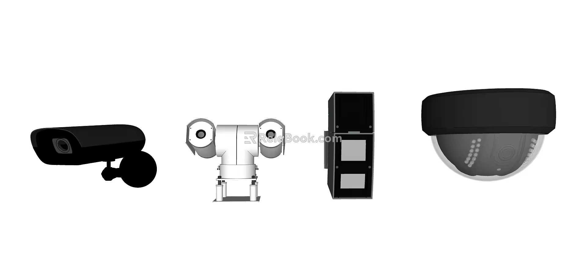 Modern Camera Security Products 3d model