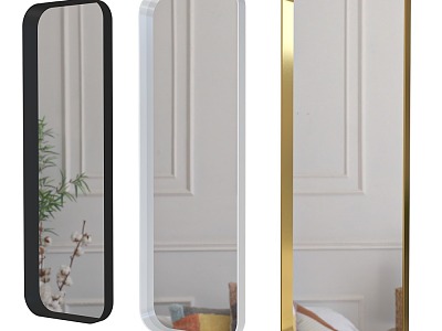 Mirror Modern Mirror European Mirror American Mirror Vertical Mirror Decorative Mirror Clothing Store Mirror Wardrobe Mirror 3d model