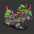 Game Environment Game Scene Fairy Tale Scene Fairy Tale Magic Scene Magic Item Fantasy Scene 3d model