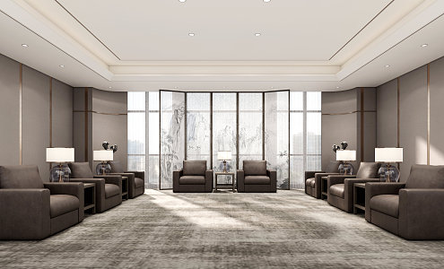 VIP Reception Room Modern Reception Room 3d model