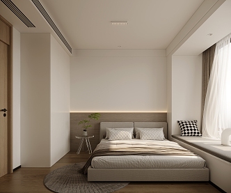 Modern Bedroom 3d model