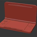 Modern game console Nintendo game console 3d model