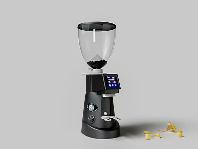 Modern Electric Coffee Grinder Machine For Home Kitchen Use 3d model