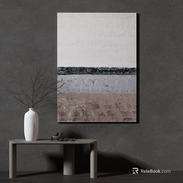 Modern Open Kitchen Interior Design With Island Counter And Appliances 3d model