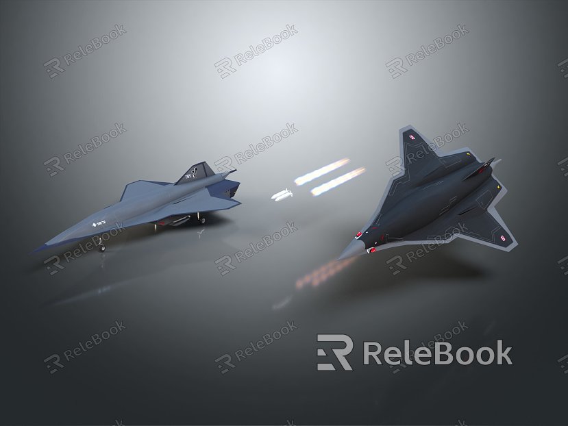 Modern Fighter Aircraft Lockheed Martin Blackbird Sons Next Generation Aircraft model