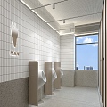 Public toilet 3d model