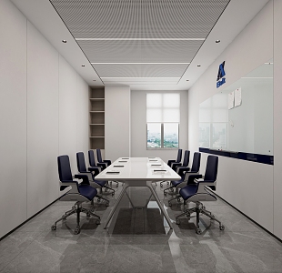 Modern Meeting Room Small Meeting Room 3d model