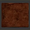 Red Wooden Coffee Table With Carved Details And Ornate Legs Design
