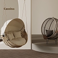 Swing Chair Hanging Chair 3d model