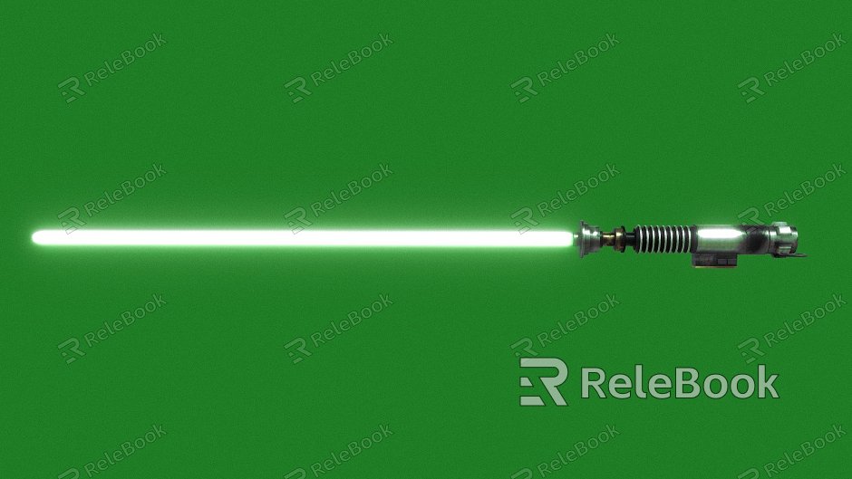 Luke's Lightsaber model