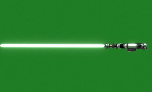 Luke's Lightsaber 3d model