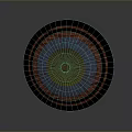 Medieval Shield Ancient Shield Defensive Weapon Ancient Shield Iron Shield Protective Shield Wooden Shield 3d model