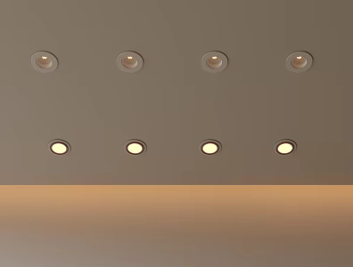 Modern Minimalist Downlight Spotlight Embedded Downlight Spotlight Steerable Spotlight Borderless Downlight Spotlight 3d model