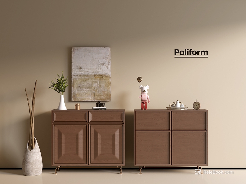 Modern Wood Grain Cabinet Ins Style Minimized Style Cabinet Entire Cabinet Sideboard Cabinet Balcony Cabinet Storage Cabinet Home Entrance Cabinet 3d model