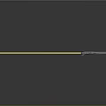 Yellow Lightsaber Design With Metallic Hilt And Glowing Blade Structure