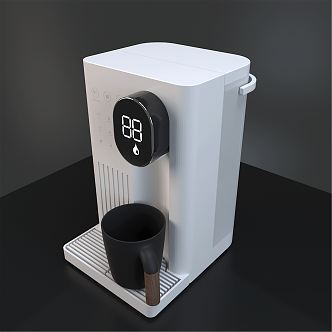 Modern water dispenser boiling sparks set meter water dispenser 3d model