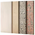 Wood Panels With Various Textures Natural Wood Gray And Red Patterns For Interior Design